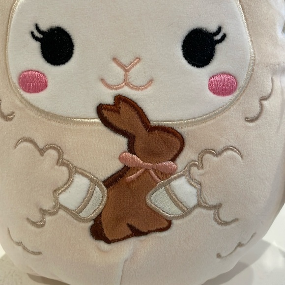 NWT 8” Sophie the Lamb with Chocolate Bunny Squishmallow - Picture 2 of 5